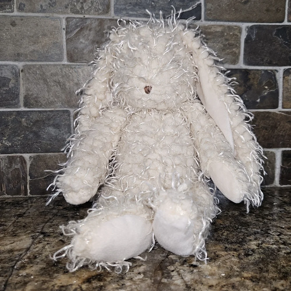 Bunnies By The Bay Rabbit Cozy Cream Plush Harey the Bunny Camp Cricket